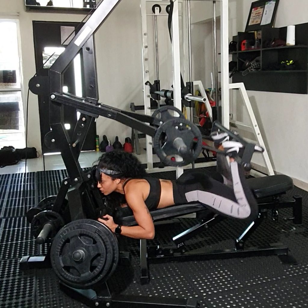 Hiperextension de cadera para gluteo